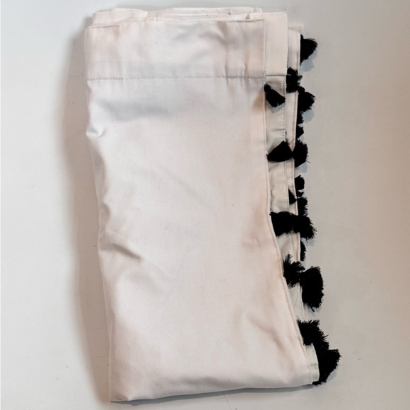 SINGLE Pillowfort Tassel Kids Blackout Window Curtain Panels 41”x83” - Picture 4 of 9